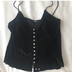 Free People Black Tank Top